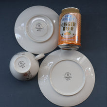 Load image into Gallery viewer, Stylish 1950s Trio (Cup, Saucer and Side Plate) in the &quot;Quince&quot; Design by Raymond Loewy for Rosenthal. 5 AVAILABLE
