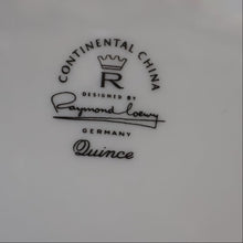 Load image into Gallery viewer, Stylish Trio (Cup, Saucer and Side Plate) in the &quot;Quince&quot; Design by Raymond Loewy for Rosenthal. 5 AVAILABLE
