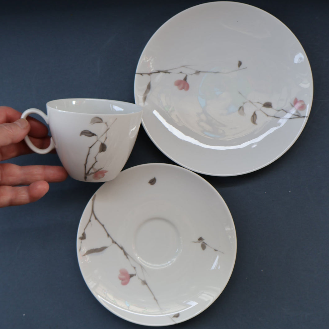 Stylish Trio (Cup, Saucer and Side Plate) in the 