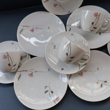 Load image into Gallery viewer, Stylish Trio (Cup, Saucer and Side Plate) in the &quot;Quince&quot; Design by Raymond Loewy for Rosenthal. 5 AVAILABLE
