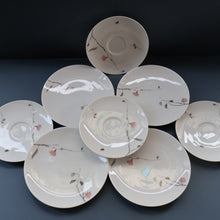 Load image into Gallery viewer, Stylish 1950s Trio (Cup, Saucer and Side Plate) in the &quot;Quince&quot; Design by Raymond Loewy for Rosenthal. 5 AVAILABLE
