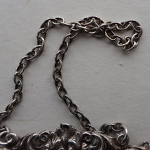 Load image into Gallery viewer, Vintage Hallmarked Silver WHISKY Decanter Label on Chain. Birmingham 1975
