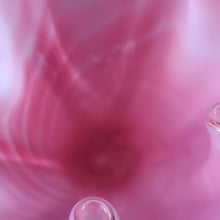 Load image into Gallery viewer, Vintage 1960s Rose Pink Chunky JAPANESE GLASS Vase by Hineri Iwatsu, Japan

