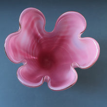 Load image into Gallery viewer, Vintage 1960s Rose Pink Chunky JAPANESE GLASS Vase by Hineri Iwatsu, Japan
