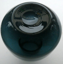 Load image into Gallery viewer, 1960s WHITEFRIARS Midnight Blue Soda Glass Vase. Design Number 9598 by Geoffrey Baxter (1963)
