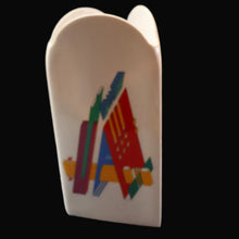 Load image into Gallery viewer, 1980s ROSENTHAL Studio-Line Porcelain &quot;Alphabet&quot; Vase. Designed by Marcello Morandini. 11 inches
