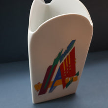 Load image into Gallery viewer, 1980s ROSENTHAL Studio-Line Porcelain &quot;Alphabet&quot; Vase. Designed by Marcello Morandini. 11 inches
