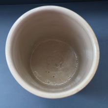 Load image into Gallery viewer, SCOTTISH POTTERY. Antique LARGE FLOUR Scottish Pottery Stoneware Lidded Storage Canister. 11 INCHES
