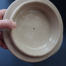 Load image into Gallery viewer, SCOTTISH POTTERY. Antique LARGE FLOUR Scottish Pottery Stoneware Lidded Storage Canister. 11 INCHES
