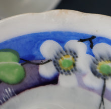 Load image into Gallery viewer, SCOTTISH POTTERY. Vintage 1920s Hand Painted MAK MERRY CUP AND SAUCER (a/f)
