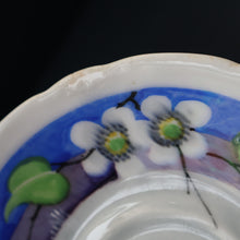 Load image into Gallery viewer, SCOTTISH POTTERY. Vintage 1920s Hand Painted MAK MERRY CUP AND SAUCER (a/f)
