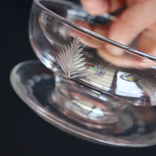 Load image into Gallery viewer, STUART CRYSTAL Woodchester FIVE Matching Sundae Dishes or Bowls. Excellent Condition with Shorter Stem and Flared Foot Section 
