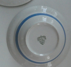 Rare PAIR of Vintage TG Green CORNISHWARE Covered Dish with  Old Green Shield Mark