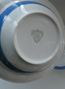 Rare PAIR of Vintage TG Green CORNISHWARE Covered Dish with  Old Green Shield Mark