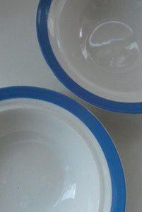 Rare PAIR of Vintage TG Green CORNISHWARE Covered Dish with  Old Green Shield Mark