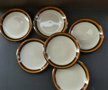 Load image into Gallery viewer,   1970s Marianne Westman Rorstrand Swedish Set of Six Dessert Plates Annika Design
