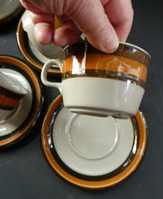 Load image into Gallery viewer,   1970s Marianne Westman Rorstrand Swedish Complete Tea Set Annika Design
