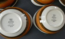 Load image into Gallery viewer,   1970s Marianne Westman Rorstrand Swedish Set of Six Pudding Bowls Annika Design
