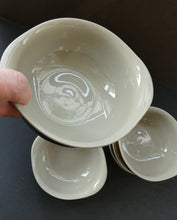 Load image into Gallery viewer,   1970s Marianne Westman Rorstrand Swedish Set of Six Pudding Bowls Annika Design
