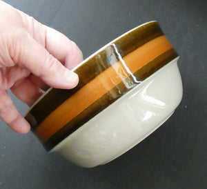   1970s Marianne Westman Rorstrand Swedish Round Serving Bowl Annika Design