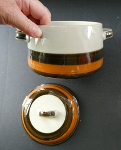 1970s Marianne Westman Rorstrand Swedish Lidded Pot Annika Design