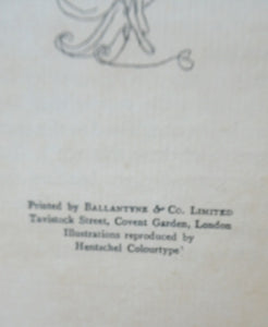 ARTHUR RACKHAM Illustrations. Rare Limited FIRST Edition (1909). SIGNED Copy of Undine