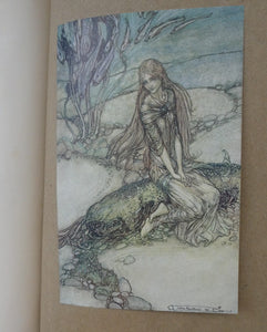 ARTHUR RACKHAM Illustrations. Rare Limited FIRST Edition (1909). SIGNED Copy of Undine