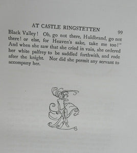ARTHUR RACKHAM Illustrations. Rare Limited FIRST Edition (1909). SIGNED Copy of Undine
