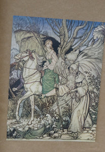 ARTHUR RACKHAM Illustrations. Rare Limited FIRST Edition (1909). SIGNED Copy of Undine