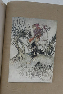 ARTHUR RACKHAM Illustrations. Rare Limited FIRST Edition (1909). SIGNED Copy of Undine