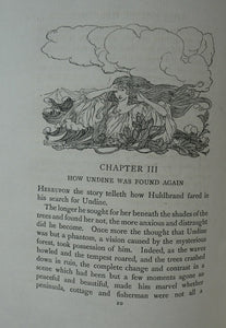 ARTHUR RACKHAM Illustrations. Rare Limited FIRST Edition (1909). SIGNED Copy of Undine