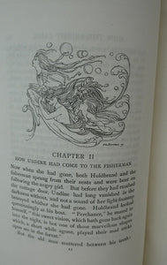 ARTHUR RACKHAM Illustrations. Rare Limited FIRST Edition (1909). SIGNED Copy of Undine