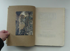 ARTHUR RACKHAM Illustrations. Rare Limited FIRST Edition (1909). SIGNED Copy of Undine