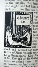 Load image into Gallery viewer, AUBREY BEARDSLEY: 1927 Rare Copy of the Morte d&#39;Arthur. Lavishly Illustrated Volume (3rd Edition)
