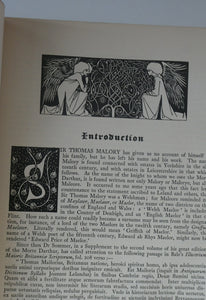 AUBREY BEARDSLEY: 1927 Rare Copy of the Morte d'Arthur. Lavishly Illustrated Volume (3rd Edition)
