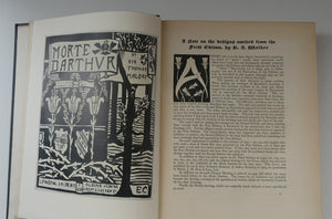 AUBREY BEARDSLEY: 1927 Rare Copy of the Morte d'Arthur. Lavishly Illustrated Volume (3rd Edition)