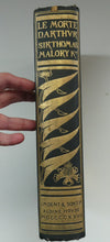 Load image into Gallery viewer, AUBREY BEARDSLEY: 1927 Rare Copy of the Morte d&#39;Arthur. Lavishly Illustrated Volume (3rd Edition)
