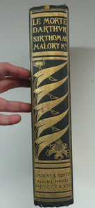 AUBREY BEARDSLEY: 1927 Rare Copy of the Morte d'Arthur. Lavishly Illustrated Volume (3rd Edition)