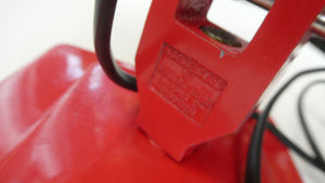 A 1950s Type 1227 RED Anglepoise Lamp by Herbert Terry & Sons, Redditch. ALL ORIGINAL