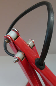 A 1950s Type 1227 RED Anglepoise Lamp by Herbert Terry & Sons, Redditch. ALL ORIGINAL