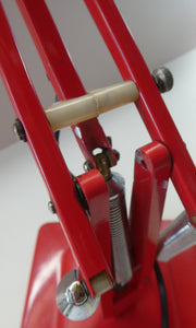 A 1950s Type 1227 RED Anglepoise Lamp by Herbert Terry & Sons, Redditch. ALL ORIGINAL