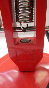 A 1950s Type 1227 RED Anglepoise Lamp by Herbert Terry & Sons, Redditch. ALL ORIGINAL