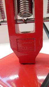 A 1950s Type 1227 RED Anglepoise Lamp by Herbert Terry & Sons, Redditch. ALL ORIGINAL