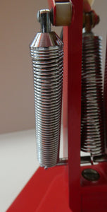 A 1950s Type 1227 RED Anglepoise Lamp by Herbert Terry & Sons, Redditch. ALL ORIGINAL