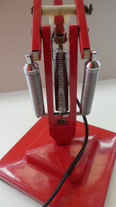 A 1950s Type 1227 RED Anglepoise Lamp by Herbert Terry & Sons, Redditch. ALL ORIGINAL