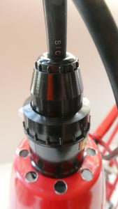 A 1950s Type 1227 RED Anglepoise Lamp by Herbert Terry & Sons, Redditch. ALL ORIGINAL