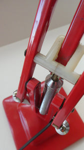 A 1950s Type 1227 RED Anglepoise Lamp by Herbert Terry & Sons, Redditch. ALL ORIGINAL