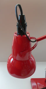A 1950s Type 1227 RED Anglepoise Lamp by Herbert Terry & Sons, Redditch. ALL ORIGINAL