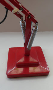 A 1950s Type 1227 RED Anglepoise Lamp by Herbert Terry & Sons, Redditch. ALL ORIGINAL