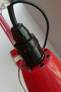 A 1950s Type 1227 RED Anglepoise Lamp by Herbert Terry & Sons, Redditch. ALL ORIGINAL